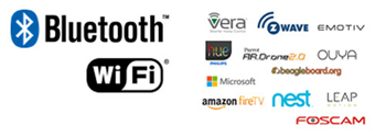 Bluetooth, Wifi, & REST Built-in
