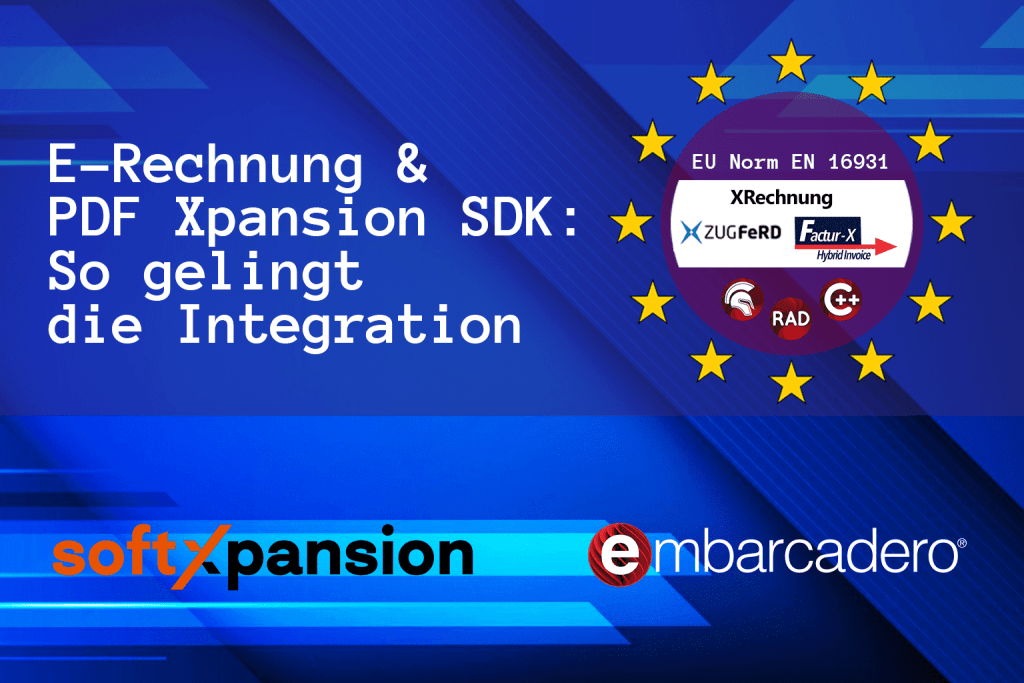 Integration der E-Rechnung in Ihre Applikationen