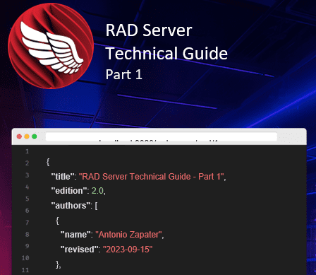 Обновленное руководство по Embarcadero RAD Server (на русском языке)